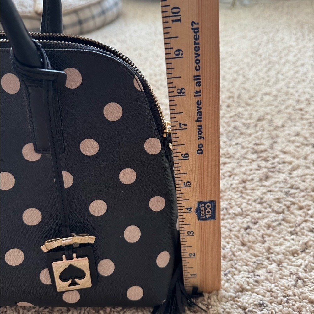 Kate Spade Handle‎ Bag, Black White Polka Dot - Picture 13 of 16